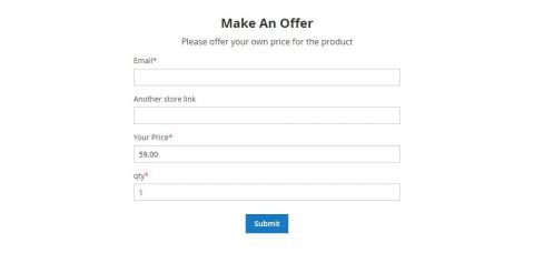 make an offer form