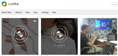 magento project screen 2