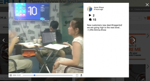 magento project screen 5