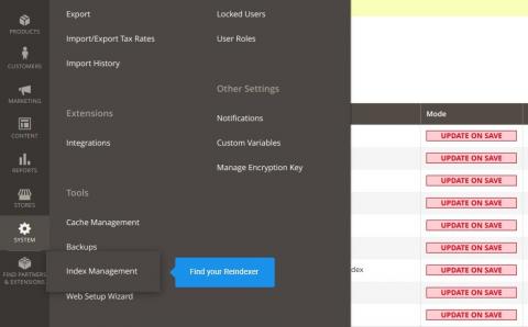 Where to find the extension 