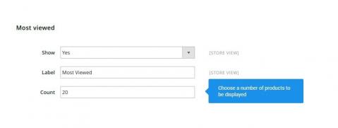 most rated products tab