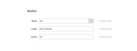 Save customers’ time on search and filtering most rated wishful tab