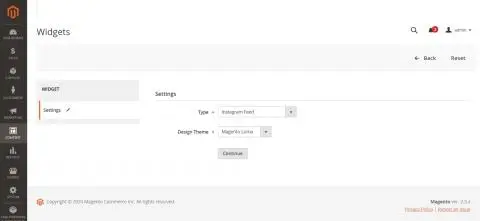 Add New Widget Instance Add New Widget Instance