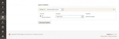 Configure Layout Updates Configure Layout Updates