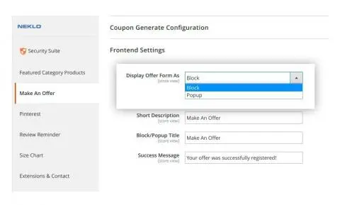 Generate your own custom coupons Generate your own custom coupons with your rules