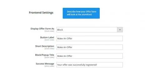 Make an Offer block to the storefront Add an easy-to-use Add an easy-to-use Make an Offer block to the storefront