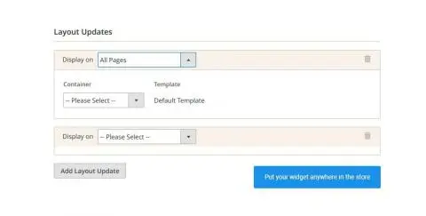 Customize the widget t Customize the widget to fit your goals