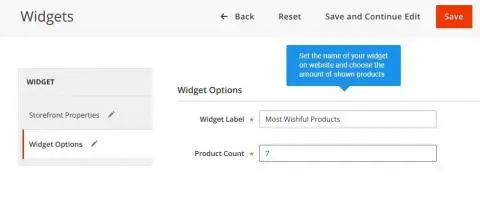 See the Most Wishful extension settings