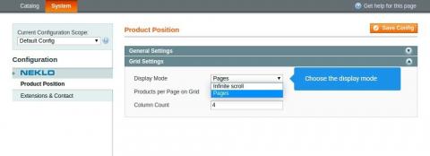 Show and edit the order of products  Show and edit the order of your products in two modes
