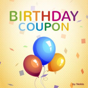 birthday coupon extension logo