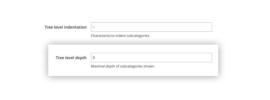 level depth matching catalog